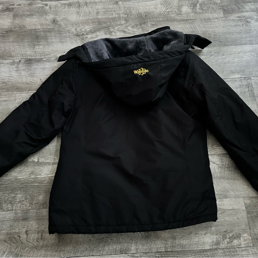 Wantdo Men's Waterproof Winter Jacket Warm Winter Coat Ski Jacket Hooded Sz M - Picture 7 of 9